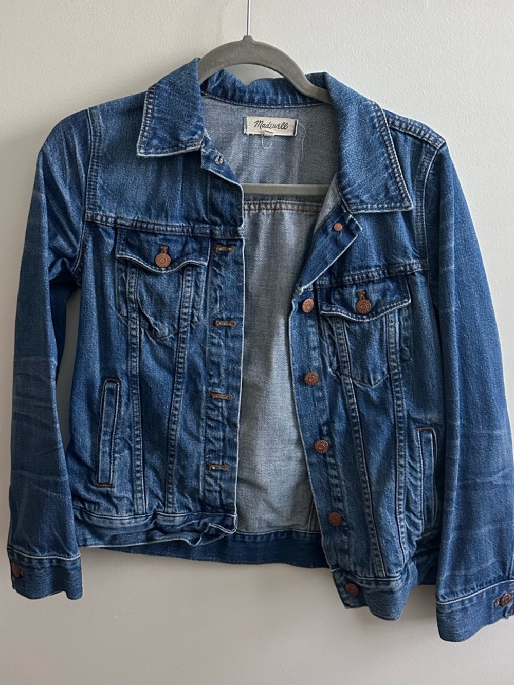 Madewell Women's Classic Blue Denim Jacket